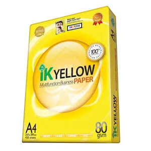 IK Yellow A4 Paper supplier Thailand